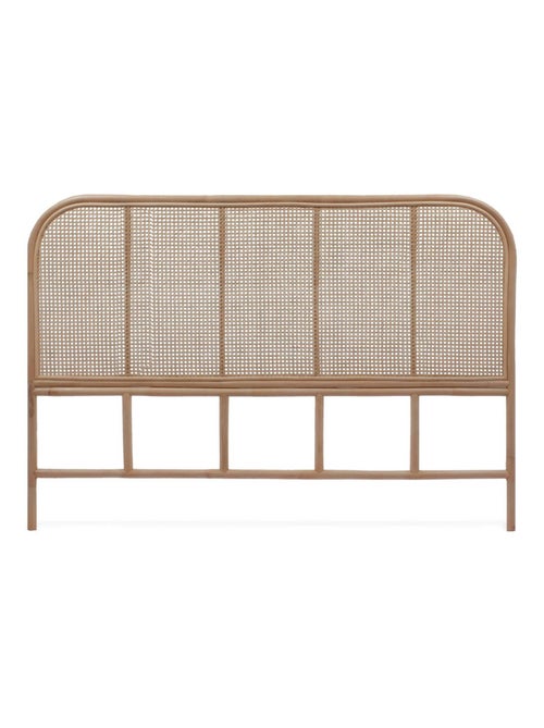 Tête de lit bohème rotin naturel et cannage Sumatra - Kiabi