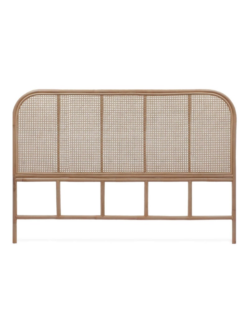 Tête de lit bohème rotin naturel et cannage Sumatra Bois naturel - Kiabi