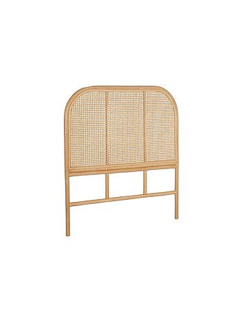 Tête de lit bohème rotin naturel et cannage Sumatra