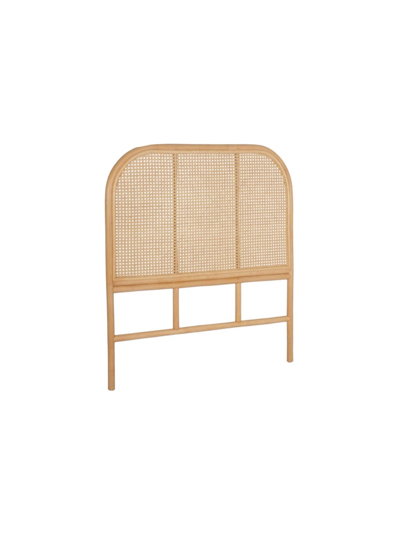 Tête de lit bohème rotin naturel et cannage Sumatra Marron - Kiabi