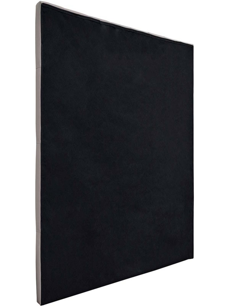 Tête de lit capitonnée "Déco" Gris - Kiabi