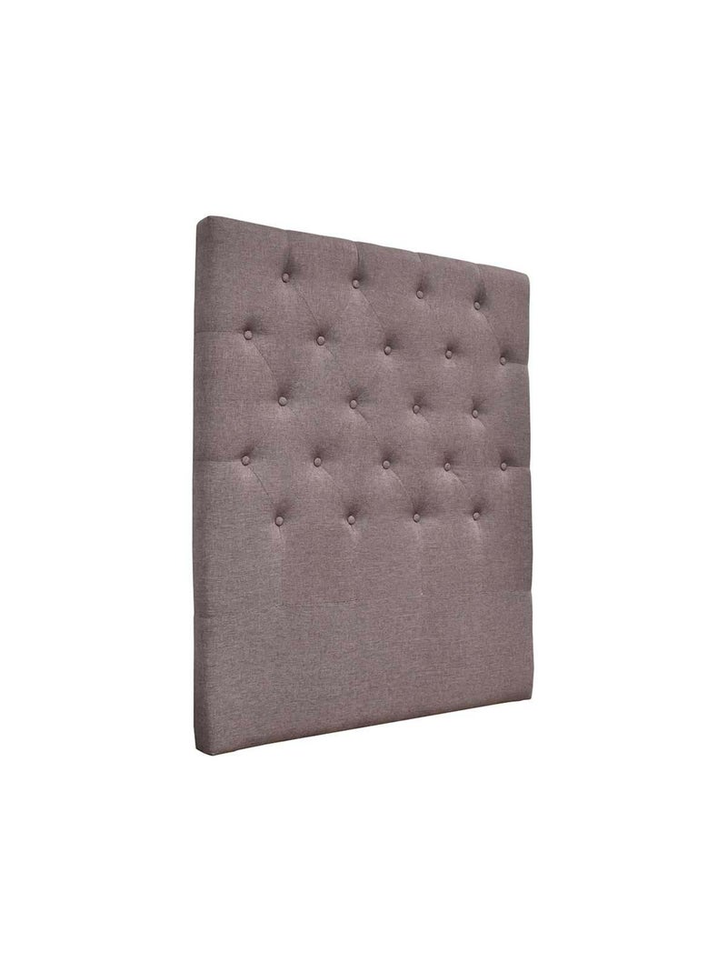 Tête de lit capitonnée Taupe - Kiabi