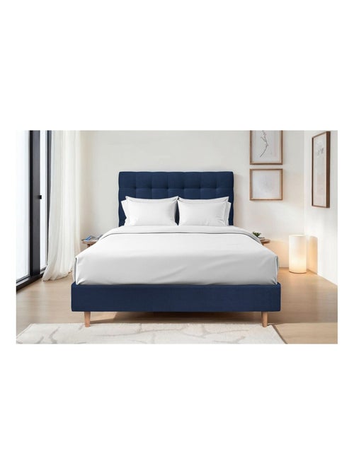 Tete de lit Capitonnée Velours - Kiabi