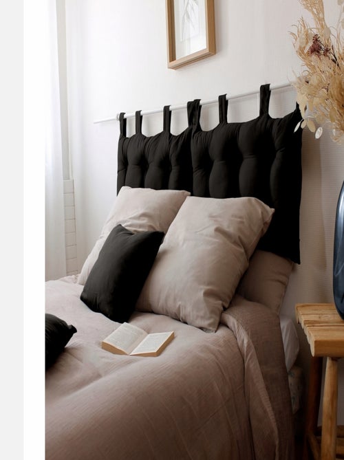 Tête de lit coussin en coton - Kiabi
