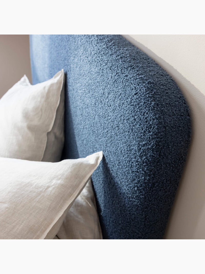 Tête de lit déco bouclette - terre de nuit Bleu marine - Kiabi
