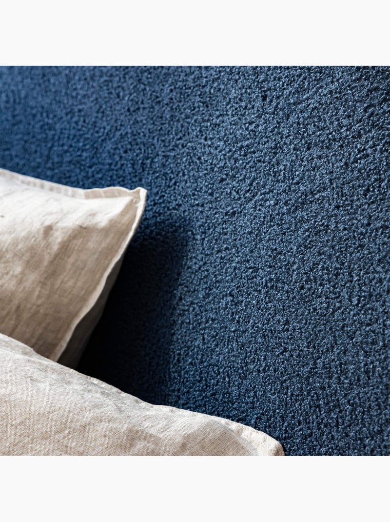 Tête de lit déco bouclette - terre de nuit Bleu marine - Kiabi