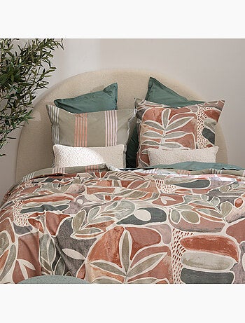 Tête de lit en bouclette forme demi-lune lit 160cm MASINA