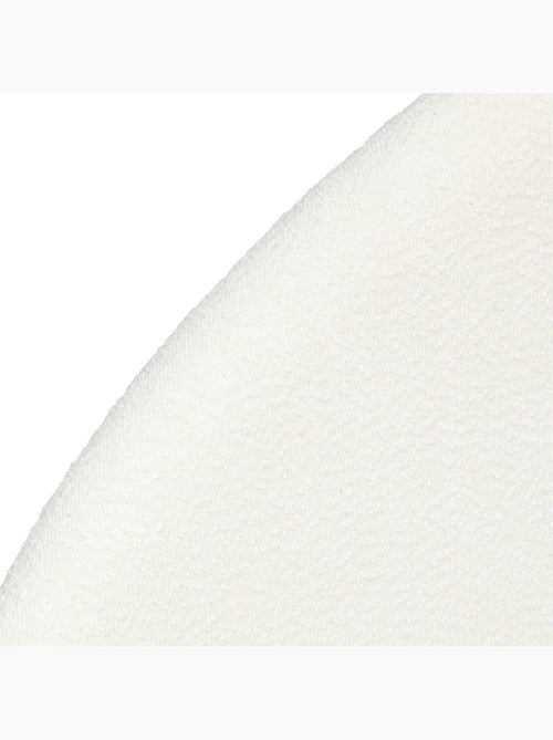 Tête de lit en bouclette forme demi-lune lit 160cm MASINA - Kiabi