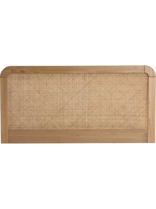 Tête de lit en cannage et bois - smoothcloud - terre de nuit edition - Kiabi Tête de lit en cannage et bois - smoothcloud - terre de nuit edition - Kiabi