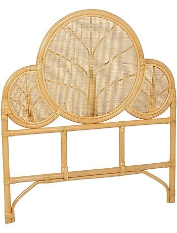 Tête de lit exotique rotin chambre enfant 90 x 100 cm Lior