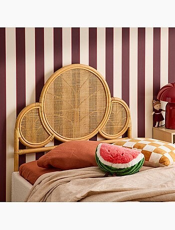 Tête de lit exotique rotin chambre enfant 90 x 100 cm Lior