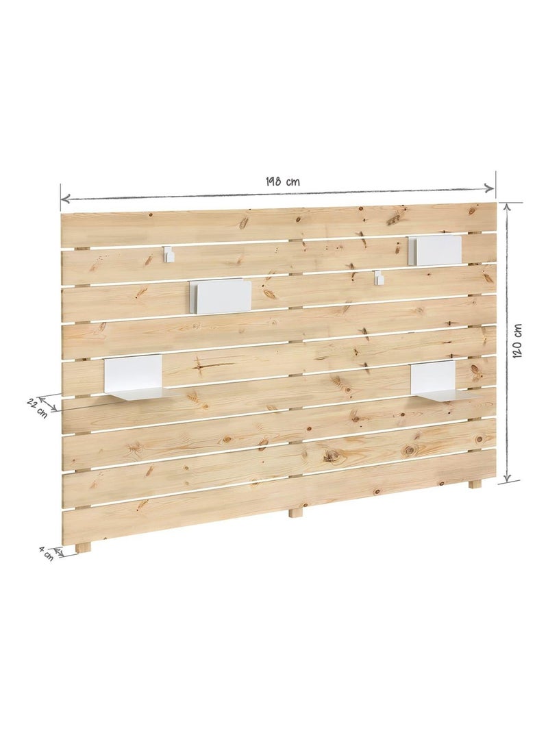 Tête de lit Joan - AKITEN RETAIL Marron - Kiabi