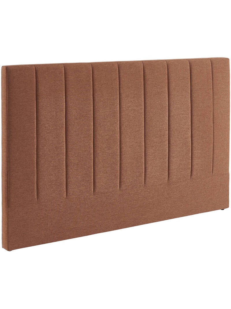 Tête de lit revêtement tissu 170cm cole Camel - Kiabi