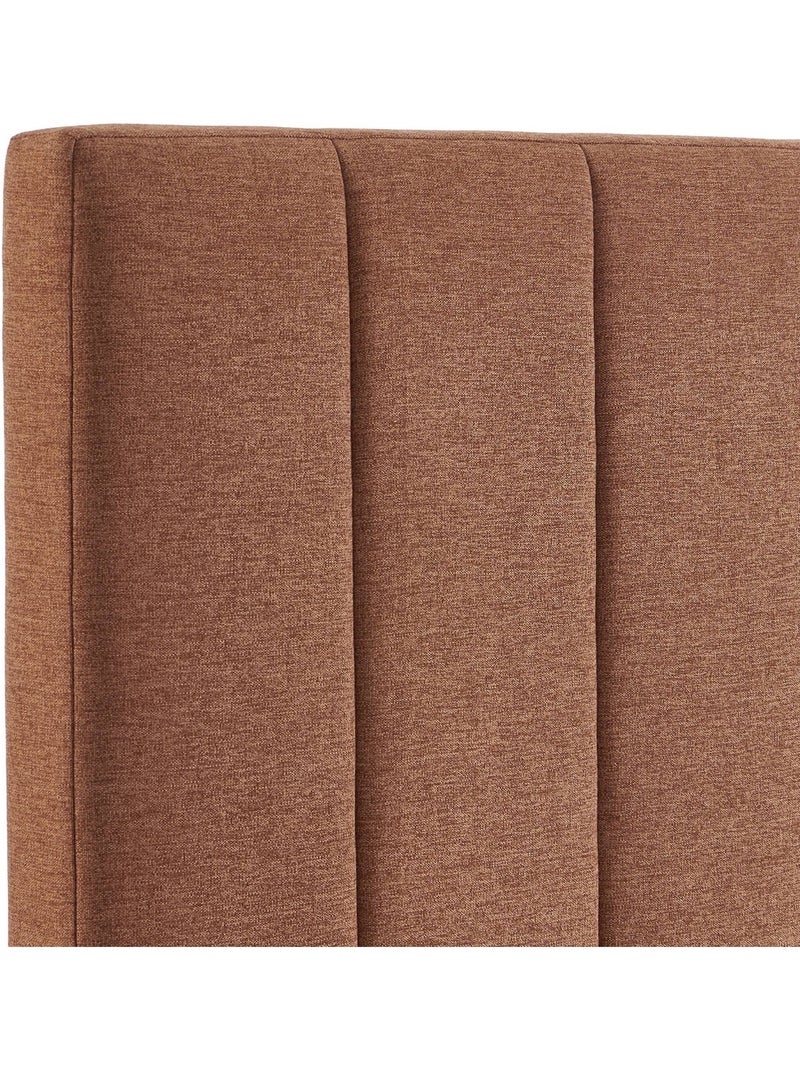 Tête de lit revêtement tissu 170cm cole Camel - Kiabi