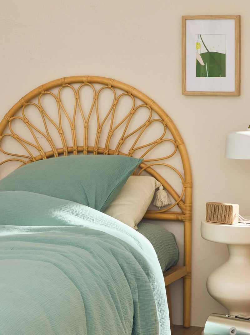 Tête de lit rotin naturel Malacca Marron - Kiabi