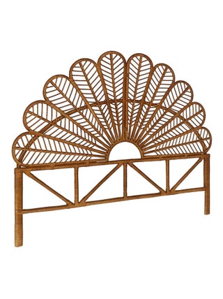 Tête de lit vintage rotin foncé Anggun