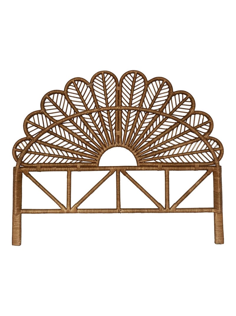 Tête de lit vintage rotin foncé Anggun Marron foncé - Kiabi