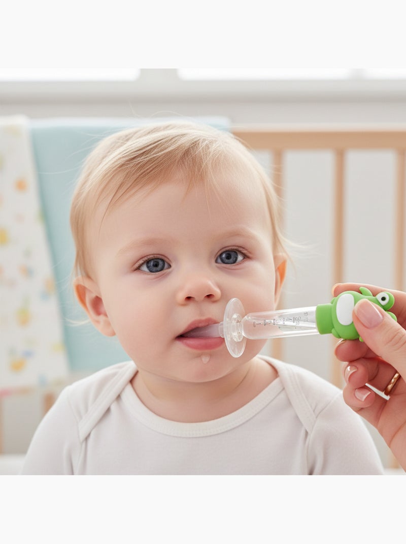 Tétine médicament avec seringue anti-étouffement Vert - Kiabi
