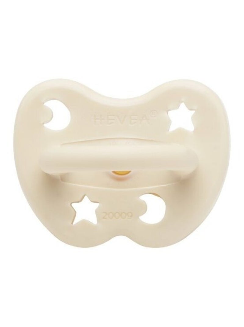 Tétine physiologique caoutchouc naturel 0+ mois Blanc - Kiabi