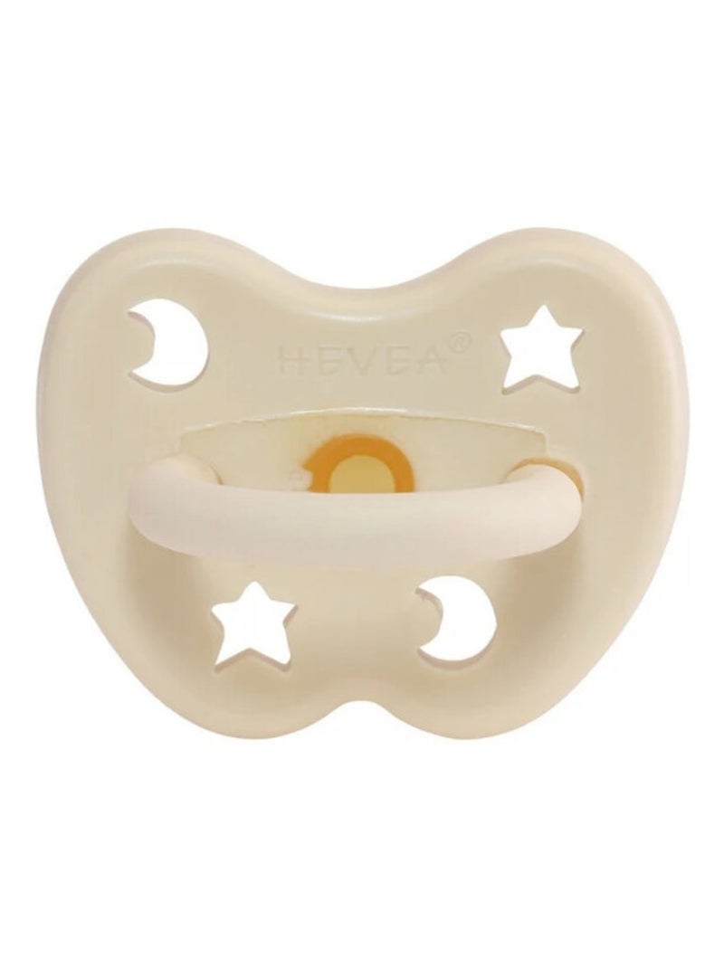 Tétine physiologique caoutchouc naturel 0+ mois Blanc - Kiabi
