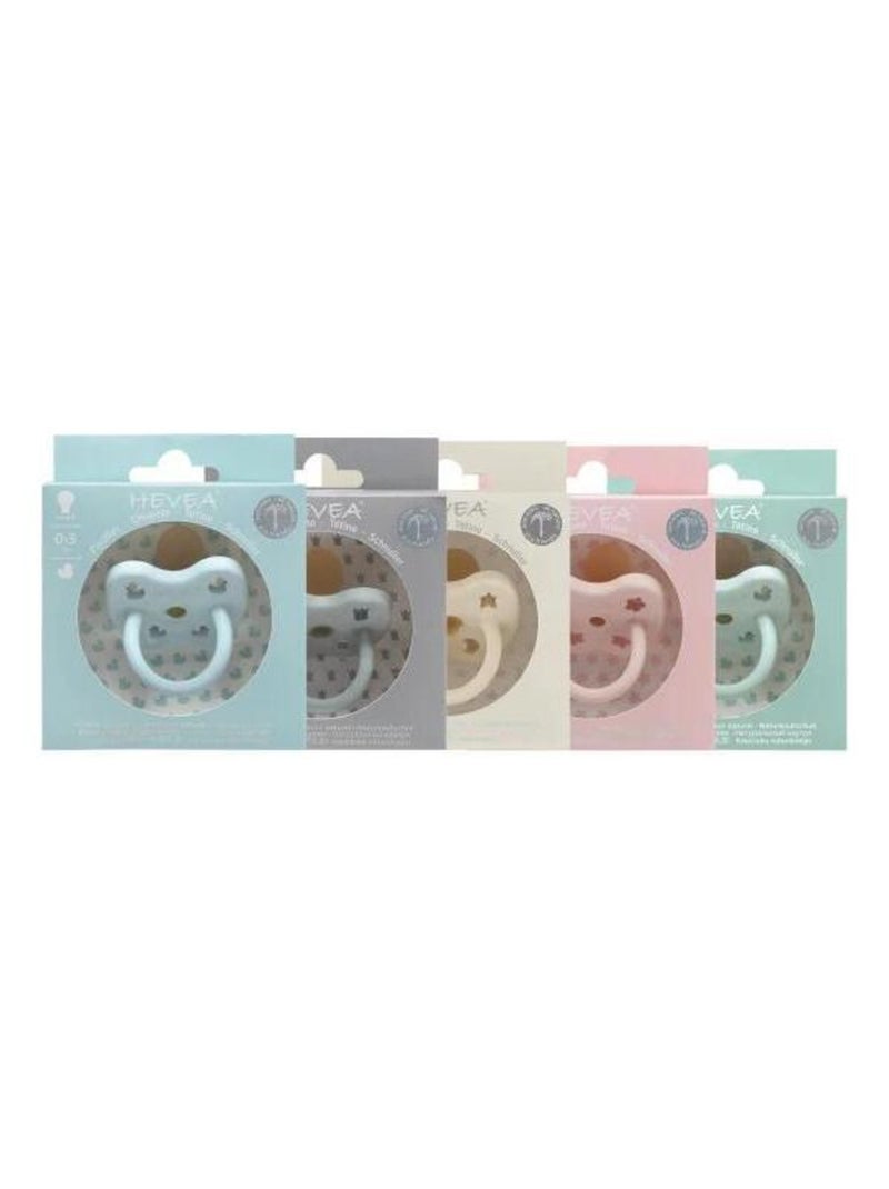 Tétine physiologique caoutchouc naturel 0+ mois Blanc - Kiabi