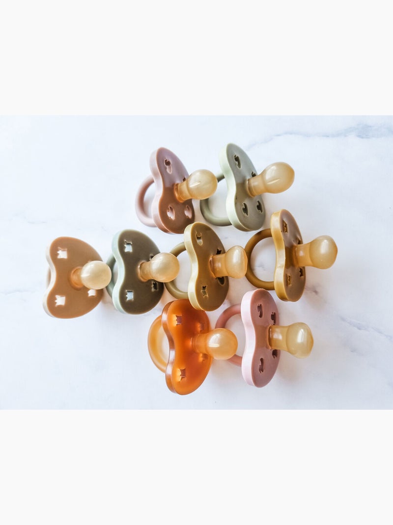 Tétine physiologique caoutchouc naturel 0+ mois Gris - Kiabi