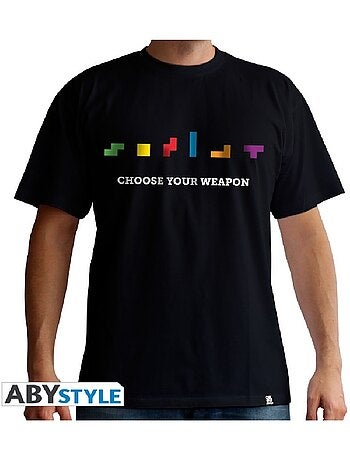 Tetris T-shirt choose your weapon