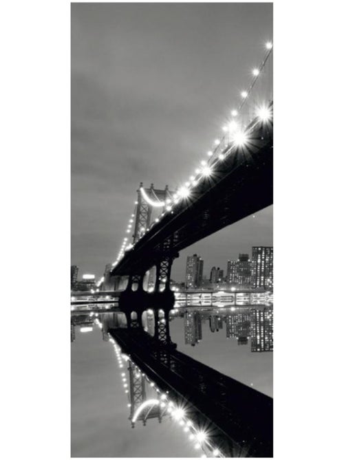 The Bridge, intissé photo mural, 90 x 202 cm, 1 part - Kiabi