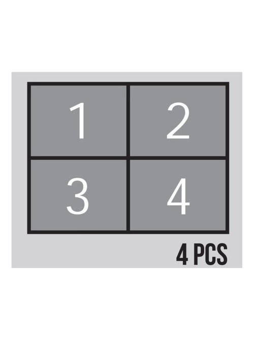 The Clock, photo murale, 360x254 cm, 4 parts - Kiabi