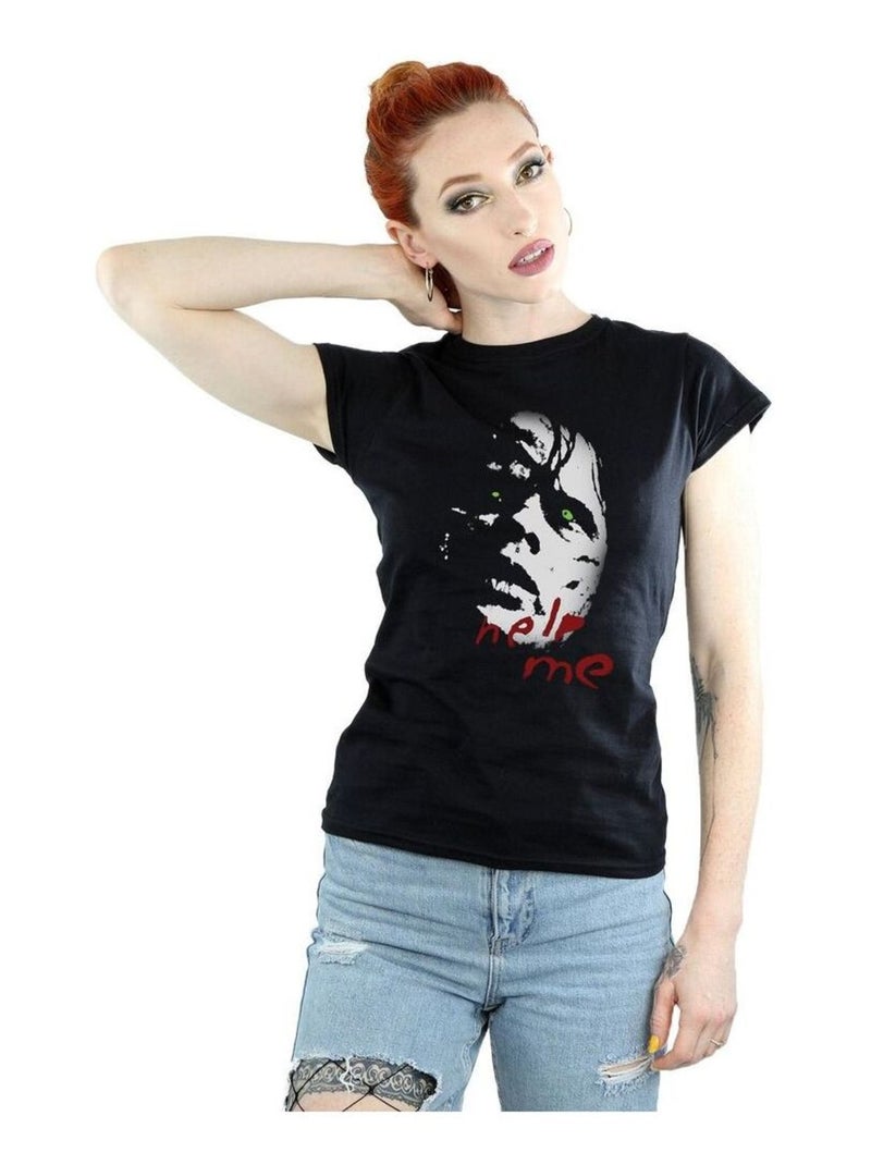 The Exorcist - T-shirt HELP ME Noir - Kiabi