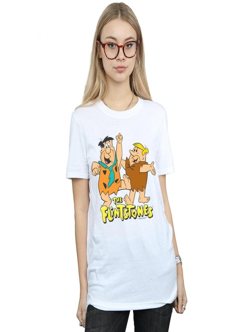 The Flintstones - T-shirt Blanc - Kiabi