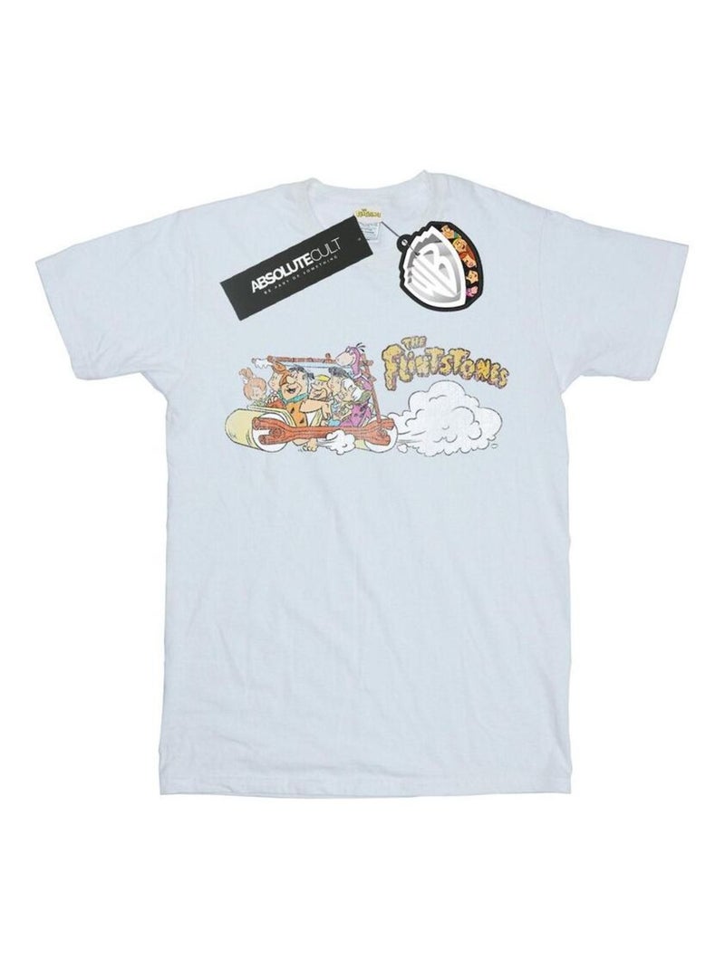 The Flintstones - T-shirt Blanc - Kiabi