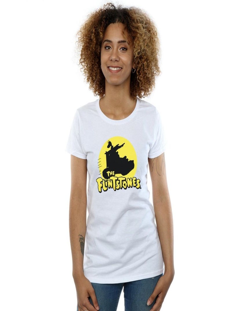 The Flintstones - T-shirt Blanc - Kiabi