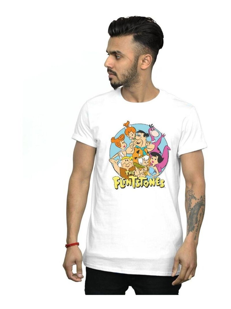 The Flintstones - T-shirt Blanc - Kiabi
