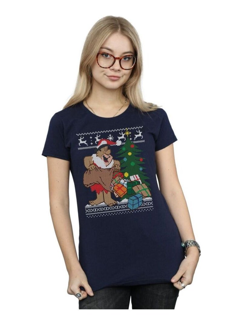 The Flintstones - T-shirt Bleu marine - Kiabi