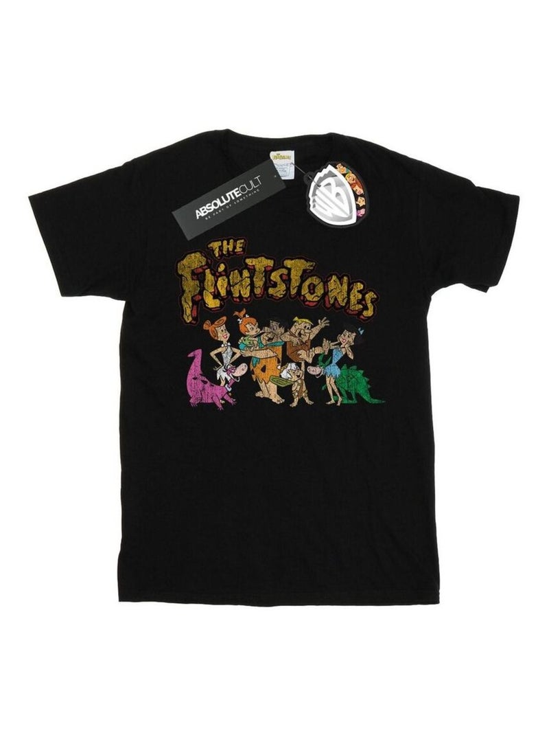 The Flintstones - T-shirt Noir - Kiabi