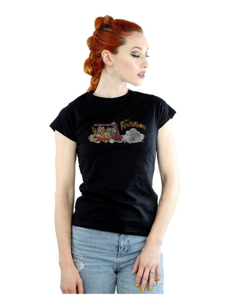 The Flintstones - T-shirt Noir - Kiabi