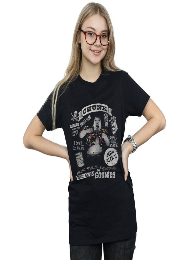 The Goonies - T-shirt JERK ALERT Noir - Kiabi