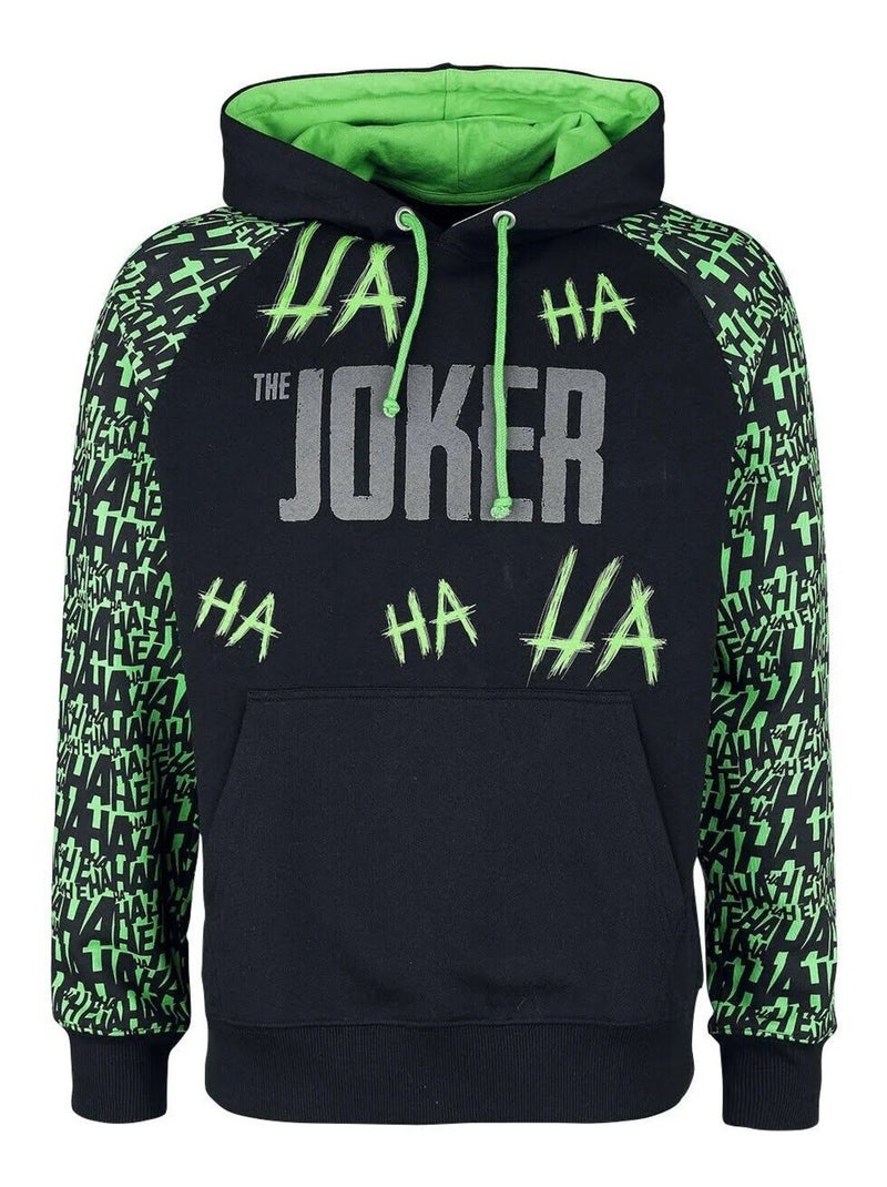 The Joker - Sweat à capuche HA Noir Vert - Kiabi