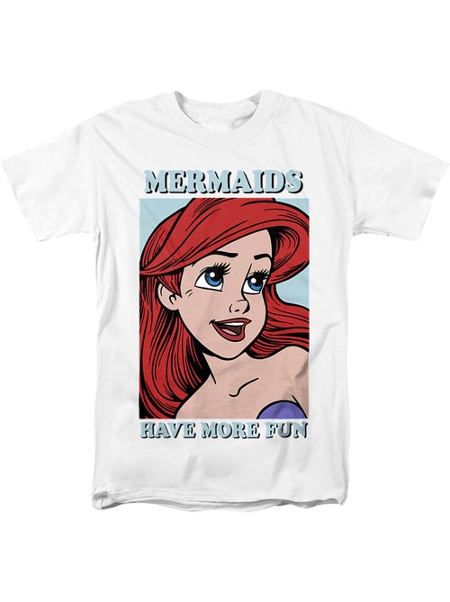 The La Petite Sirène - T-shirt MERMAIDS HAVE MORE FUN (Ariel) - Kiabi The La Petite Sirène - T-shirt MERMAIDS HAVE MORE FUN (Ariel) - Kiabi