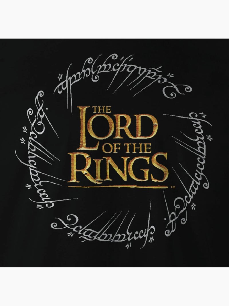 The Le Seigneur des anneaux - T-shirt motif/style Bague Noir - Kiabi