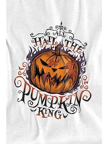 The L'Étrange Noël de monsieur Jack - T-shirt HAIL THE PUMPKIN KING