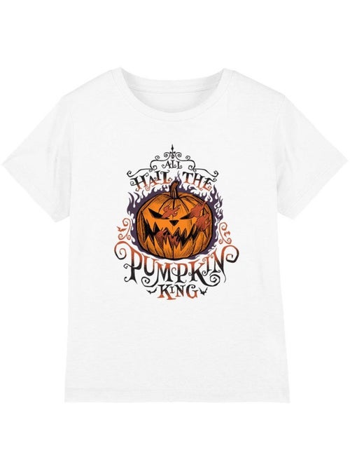 The L'Étrange Noël de monsieur Jack - T-shirt HAIL THE PUMPKIN KING - Kiabi