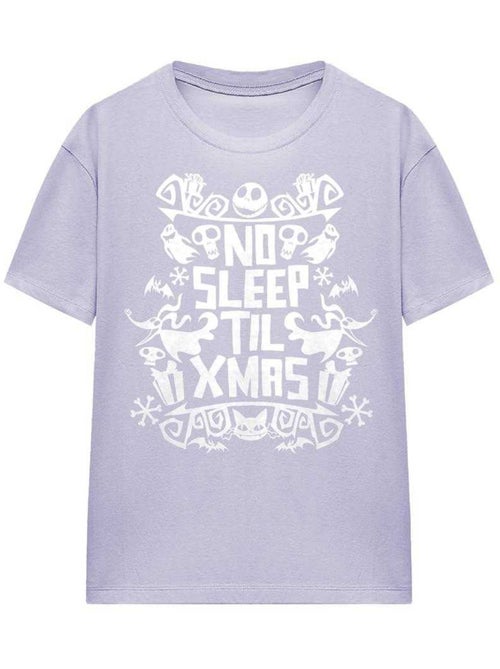 The L'Étrange Noël de monsieur Jack - T-shirt NO SLEEP TILL XMAS - Kiabi