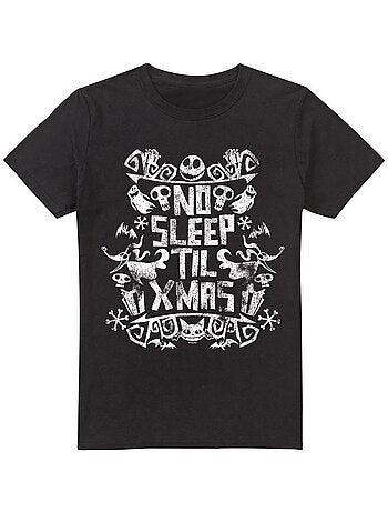 The L'Étrange Noël de monsieur Jack - T-shirt NO SLEEP TILL XMAS