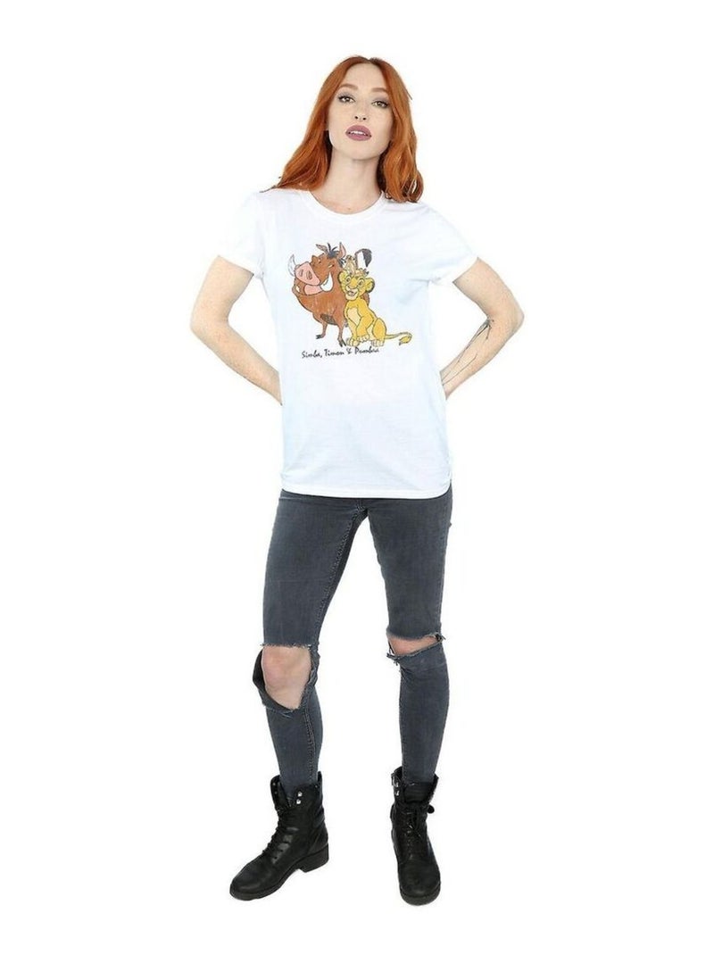 The Lion King - T-shirt CLASSIC Blanc - Kiabi