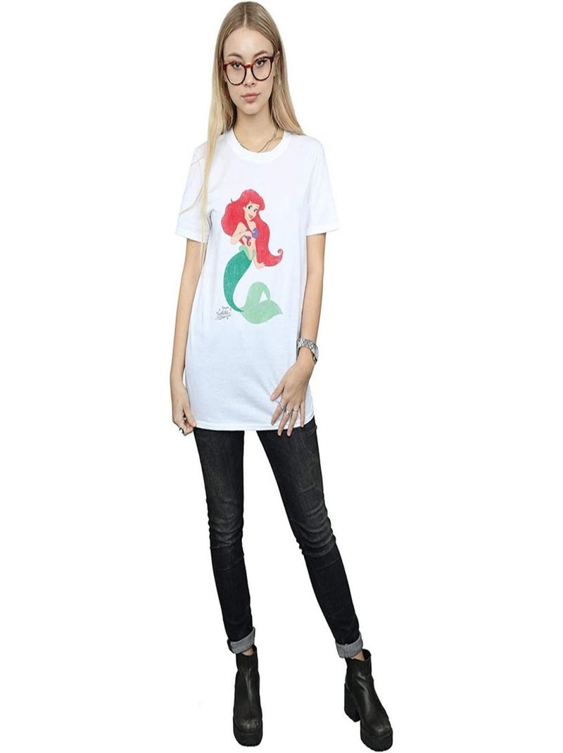 The Little Mermaid - T-shirt Blanc - Kiabi