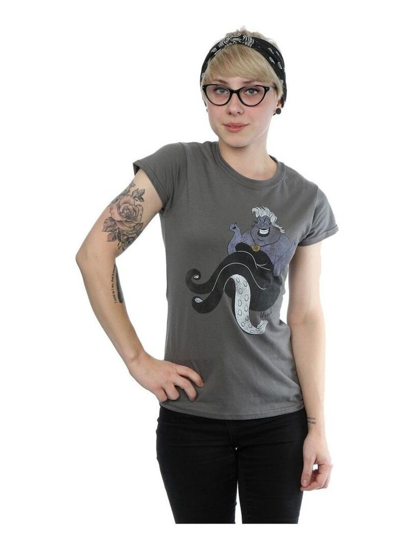 The Little Mermaid - T-shirt CLASSIC Gris Noir - Kiabi