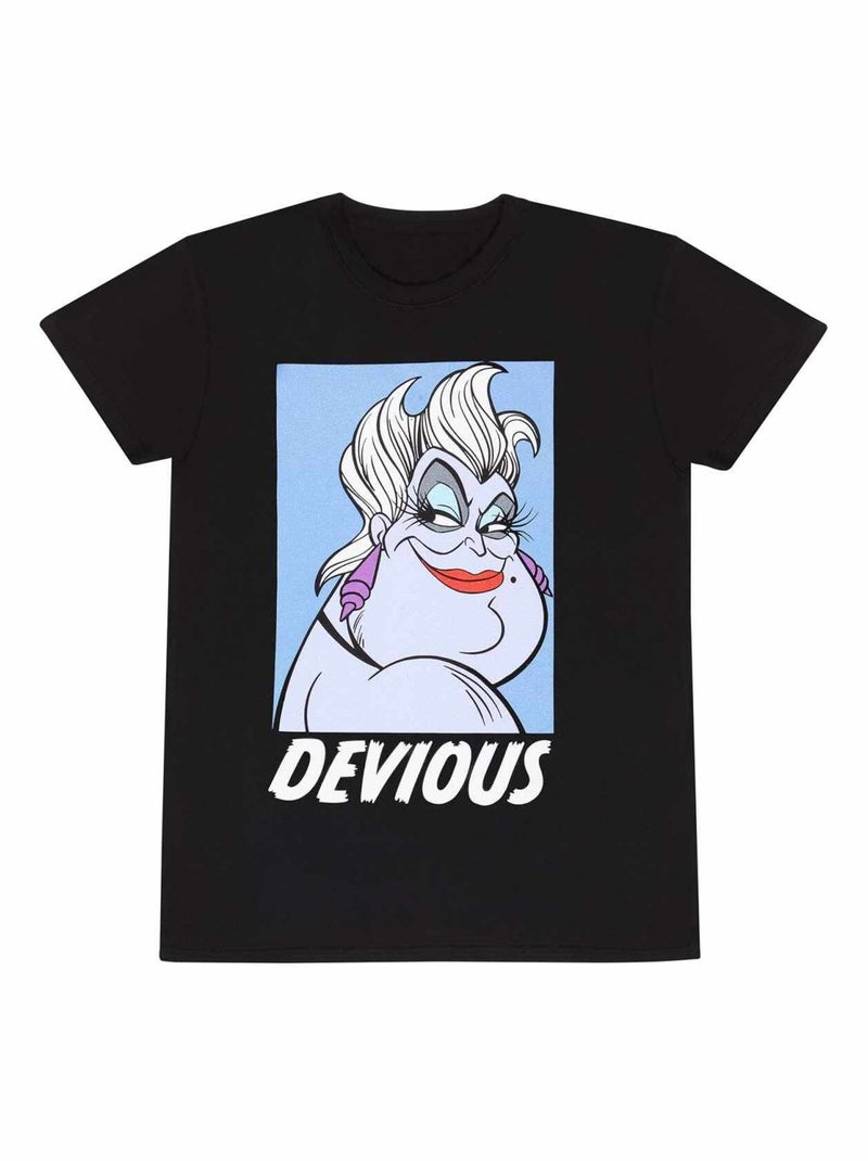 The Little Mermaid - T-shirt DEVIOUS Noir - Kiabi