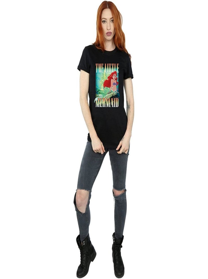 The Little Mermaid - T-shirt Noir - Kiabi